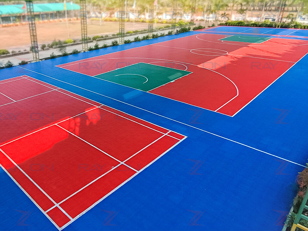 rayzon pp tile multipurpose court site image